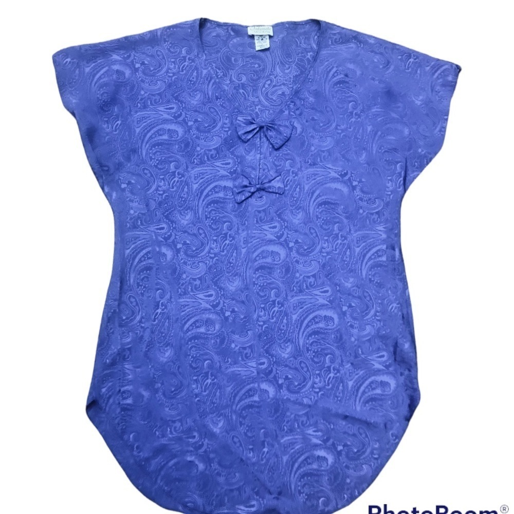 Satin Purple Vintage Nightgown by Intimate Moods